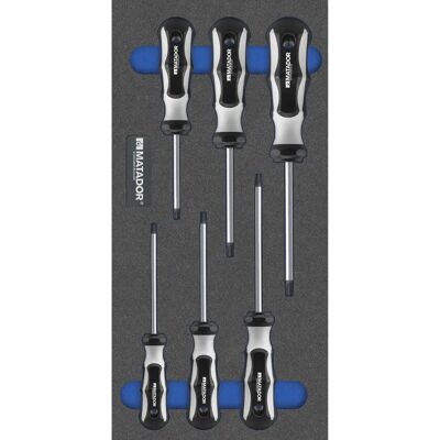 Matador 8164 1620 - Schroevendraaier set - Impactbestendige handgreep Matador 8164 1620 - Schroevendraaier set - Impactbestendige handgreep