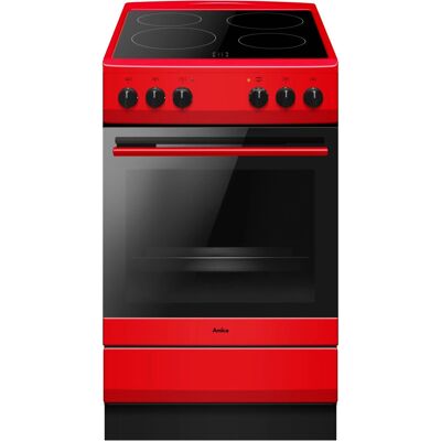 Amica SHC 11506 R - Rot - Elektro-Standherd Amica SHC 11506 R - Rot - Elektro-Standherd