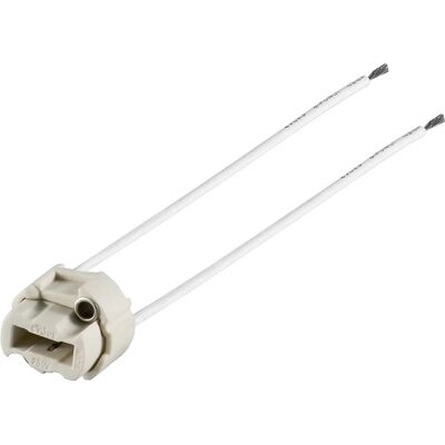 Soquete em cerâmica G9 Goobay - Para LED e Halogênio - 22mm Soquete em cerâmica G9 Goobay - Para LED e Halogênio - 22mm