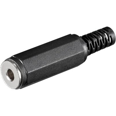 Goobay 11059 przewód połączenie - Czarny - Złącze audio Goobay 11059 przewód połączenie - Czarny - Złącze audio