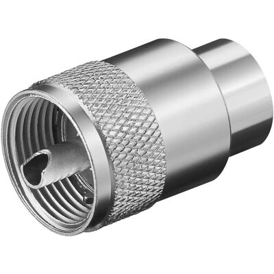 Goobay 11320 Connecteur coaxial - UHF - 75Ω - Publicité Goobay 11320 Connecteur coaxial - UHF - 75Ω - Publicité