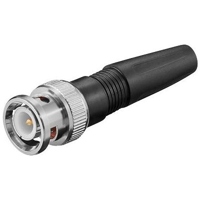 Goobay UG 88/U GPS BNC Stecker - Goldbeschichtet, Schwarz, Silber - BNC Stecker Goobay UG 88/U GPS BNC Stecker - Goldbeschichtet, Schwarz, Silber - BNC Stecker