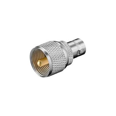 Goobay UG 273/U UHF BNC Srebrny - Złącze Goobay UG 273/U UHF BNC Srebrny - Złącze
