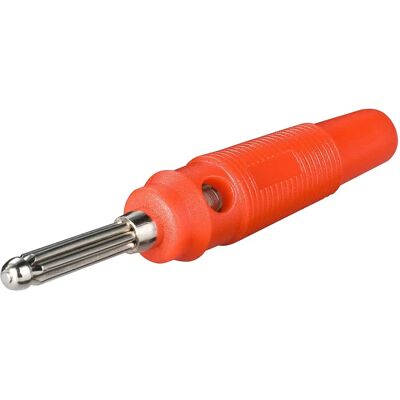 Goobay 11459 Drahtverbinder - Bananenstecker - Rot Goobay 11459 Drahtverbinder - Bananenstecker - Rot