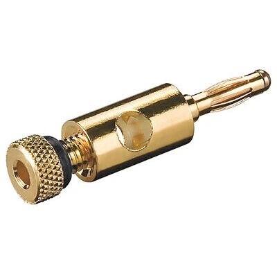 Goobay 11683 Drahtverbinder Gold - Drahtverbinder Goobay 11683 Drahtverbinder Gold - Drahtverbinder
