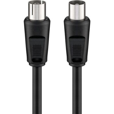 Goobay 11720 koaksiaalinen kaapeli - 75 Ohm - 1,5m Goobay 11720 koaksiaalinen kaapeli - 75 Ohm - 1,5m