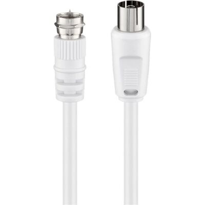 Goobay 11831 coaxiale kabel - F-type - 75Ω - 5m Goobay 11831 coaxiale kabel - F-type - 75Ω - 5m