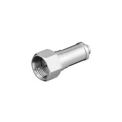 Goobay 11948 Koaxialstecker - F-Typ - 75 Ω Goobay 11948 Koaxialstecker - F-Typ - 75 Ω