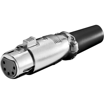WENTRONIC GMBH Goobay - Connecteur microphone XLR5 - Noir - Connecteur micro - Publicité WENTRONIC GMBH Goobay - Connecteur microphone XLR5 - Noir - Connecteur micro - Publicité