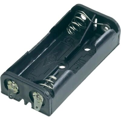 Goobay 12462 Support de pile - 2x LR3 (AAA) Bornes à souder - Publicité Goobay 12462 Support de pile - 2x LR3 (AAA) Bornes à souder - Publicité