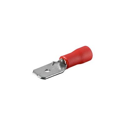 Conector Faston Macho Fixpoint - 0,5-1,0mm² - Vermelho - 4.80mm Conector Faston Macho Fixpoint - 0,5-1,0mm² - Vermelho - 4.80mm
