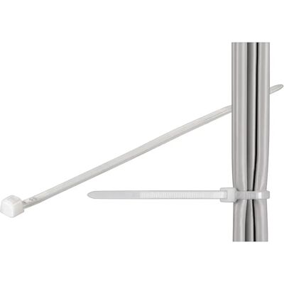 Goobay 17066 Nyloniinipihdit - Läpinäkyvä - 280mm - 100 kpl Goobay 17066 Nyloniinipihdit - Läpinäkyvä - 280mm - 100 kpl