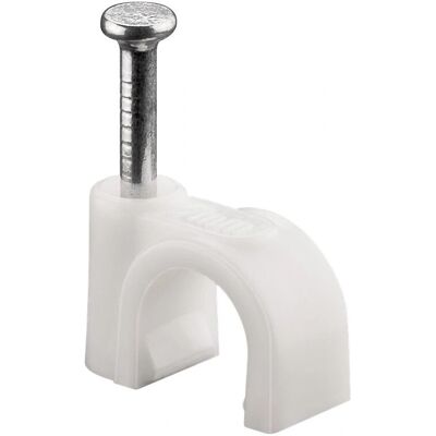 Goobay 17079 Abrazadera de cable - 100 pcs - Blanco - 7mm - Organizador de cables Goobay 17079 Abrazadera de cable - 100 pcs - Blanco - 7mm - Organizador de cables