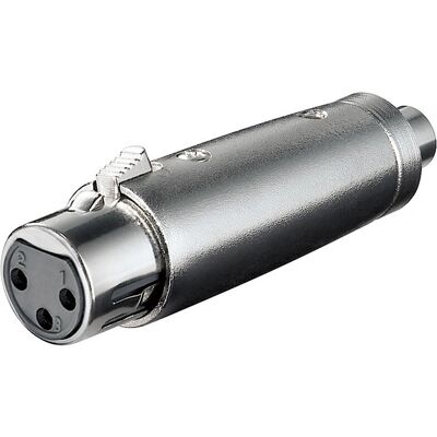 Goobay XLR-Adapter - 3-polig zu RCA Female - Audio-Adapter Goobay XLR-Adapter - 3-polig zu RCA Female - Audio-Adapter