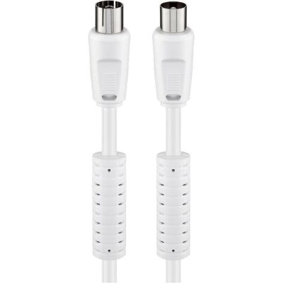 Wentronic 27467 Koaxialkabel 1,5 m Weiß Wentronic 27467 Koaxialkabel 1,5 m Weiß