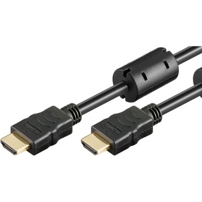 Cabo HDMI Goobay 31907 - Alta Velocidade 1.4 com Ethernet - 1,5m Cabo HDMI Goobay 31907 - Alta Velocidade 1.4 com Ethernet - 1,5m