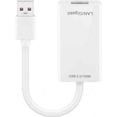 Scheda di interfaccia Goobay 95035 - Adattatore Ethernet USB RJ-45 Scheda di interfaccia Goobay 95035 - Adattatore Ethernet USB RJ-45