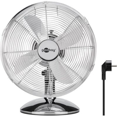 Goobay 39513 - Cromato - Ventilatore da casa Goobay 39513 - Cromato - Ventilatore da casa