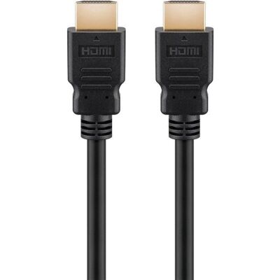 Goobay HDMI Kaapeli 1,5m - Tukee 8K HDR - Musta Goobay HDMI Kaapeli 1,5m - Tukee 8K HDR - Musta