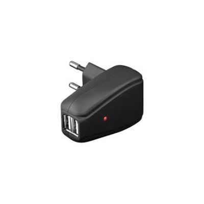 Microconnect PETRAVEL8 - USB-Ladegerät - Schwarz - Innenbereich Microconnect PETRAVEL8 - USB-Ladegerät - Schwarz - Innenbereich