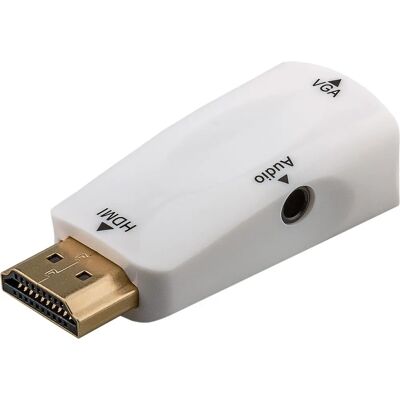 Goobay 44793 Adaptateur de Câble - VGA, HDMI, Audio - Publicité Goobay 44793 Adaptateur de Câble - VGA, HDMI, Audio - Publicité
