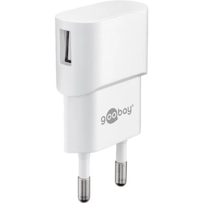 Chargeur USB Goobay 44948 - Adaptateur Universel Compact 5W - Publicité Chargeur USB Goobay 44948 - Adaptateur Universel Compact 5W - Publicité