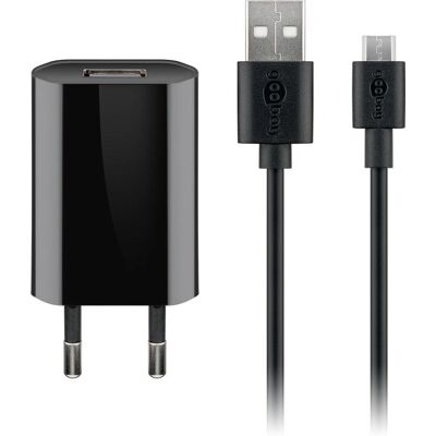 Goobay 44982 Handy-Ladegerät - Universell, 5W, Micro-USB Goobay 44982 Handy-Ladegerät - Universell, 5W, Micro-USB