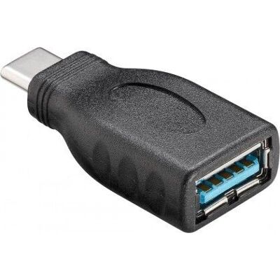 Adaptateur USB-C vers USB-A Goobay - Noir - Publicité Adaptateur USB-C vers USB-A Goobay - Noir - Publicité