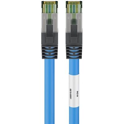 Goobay 45659 Netwerkkabel Snel Cat8.1 - Blauw Goobay 45659 Netwerkkabel Snel Cat8.1 - Blauw