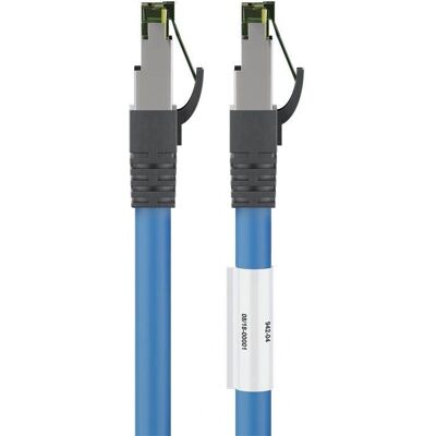 Goobay 45661 Niebieski Cat8.1 S/FTP Kabel Sieciowy - 3m Goobay 45661 Niebieski Cat8.1 S/FTP Kabel Sieciowy - 3m