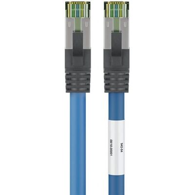Cable de red Cat8.1 Goobay 45665 - Azul - 15m Cable de red Cat8.1 Goobay 45665 - Azul - 15m