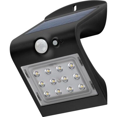Goobay 45801 Lampada da Parete Solare Esterna - IP65, Sensore di Movimento, 1.5W Goobay 45801 Lampada da Parete Solare Esterna - IP65, Sensore di Movimento, 1.5W