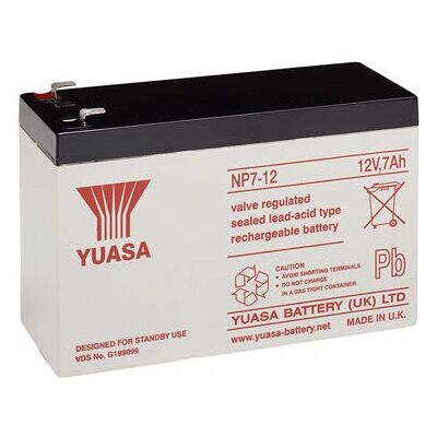 Yuasa NP7-12L Versiegelte Bleisäure Batterie - USV, Sicherheit, Medizin Yuasa NP7-12L Versiegelte Bleisäure Batterie - USV, Sicherheit, Medizin
