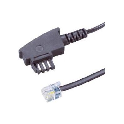 Basetech BT-1602127 6m Telefonkabel - RJ-11 - Schwarz Basetech BT-1602127 6m Telefonkabel - RJ-11 - Schwarz