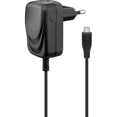 Goobay 49529 Mobiele Apparaat Oplader - Micro-USB, 5W, Zwart Goobay 49529 Mobiele Apparaat Oplader - Micro-USB, 5W, Zwart