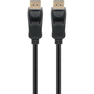 Goobay 49961 DisplayPort-Kabel - 5m, Schwarz, 4K UHD Goobay 49961 DisplayPort-Kabel - 5m, Schwarz, 4K UHD