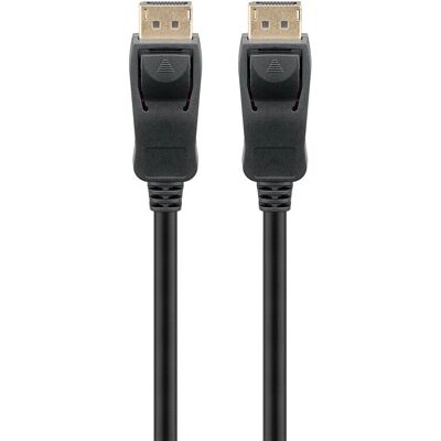 Goobay 49969 DisplayPort-kabel - 2m, Svart, 8K Ultra HD Goobay 49969 DisplayPort-kabel - 2m, Svart, 8K Ultra HD