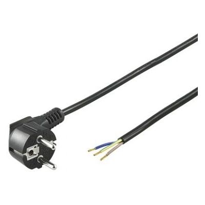 Goobay NK 103 S-200 Stromkabel - Schwarz Goobay NK 103 S-200 Stromkabel - Schwarz