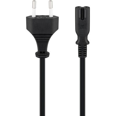 Goobay 50084 Netzstromkabel - Schwarz, 1,5 m, Eurostecker Goobay 50084 Netzstromkabel - Schwarz, 1,5 m, Eurostecker