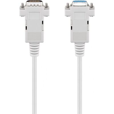 Goobay 50224 Seriellkabel - 2m - Grau Goobay 50224 Seriellkabel - 2m - Grau