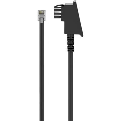 Cavo Telefonico Goobay 50236 - 6m - Nero - Piatto - RJ-11/RJ-14 Cavo Telefonico Goobay 50236 - 6m - Nero - Piatto - RJ-11/RJ-14