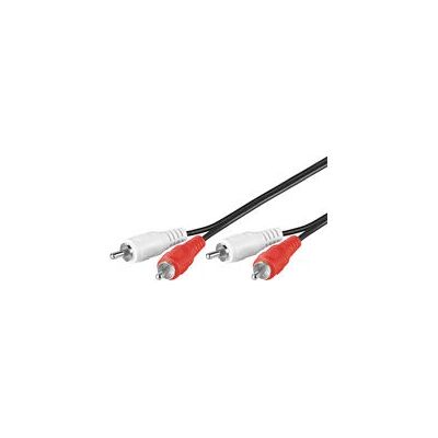 Goobay AVK 128-2000 - Cable de audio RCA de 20m Goobay AVK 128-2000 - Cable de audio RCA de 20m