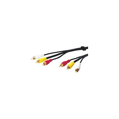 Goobay AVK 201-1500 15m Composite Video Kabel - Schwarz Goobay AVK 201-1500 15m Composite Video Kabel - Schwarz