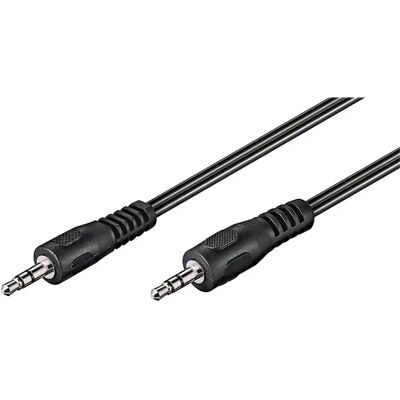 Goobay 50449 Audiokabel - 3,5mm Stereo - 2,5m Goobay 50449 Audiokabel - 3,5mm Stereo - 2,5m