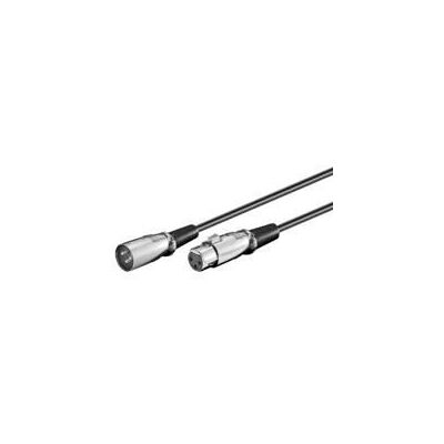 Microconnect Microfoon XLR-kabel 6m - Zwart - Audiokabel Microconnect Microfoon XLR-kabel 6m - Zwart - Audiokabel