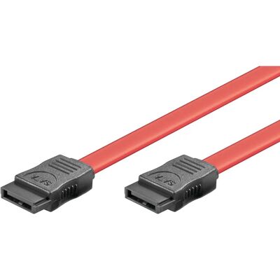 Câble SATA Goobay 50915 - 0,5m - 7 broches - Rouge Câble SATA Goobay 50915 - 0,5m - 7 broches - Rouge