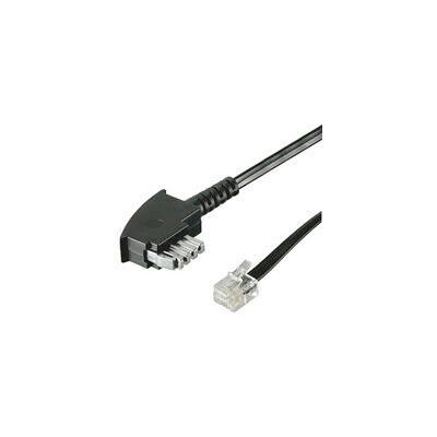 Goobay Goobay TAE-N 300 - 3m Noir - Adaptateur de câble téléphonique - Publicité Goobay Goobay TAE-N 300 - 3m Noir - Adaptateur de câble téléphonique - Publicité