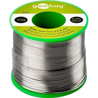 Goobay bleifreier Lötzinn 217 °C - 250 g Goobay bleifreier Lötzinn 217 °C - 250 g