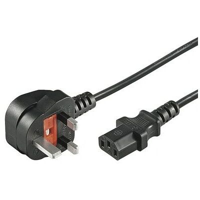 Wentronic UK IEC-Kabel - 1,8 m - Schwarz - Typ G Wentronic UK IEC-Kabel - 1,8 m - Schwarz - Typ G