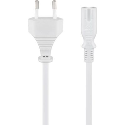 Goobay 51326 Stromkabel - 1,5m, Typ C, C7 Stecker - Stromkabel Goobay 51326 Stromkabel - 1,5m, Typ C, C7 Stecker - Stromkabel